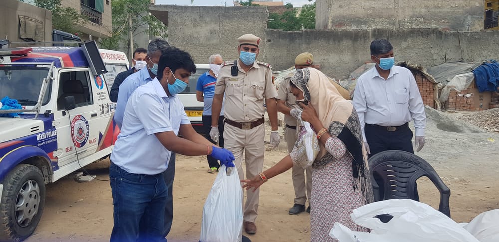 Relief distribution drive